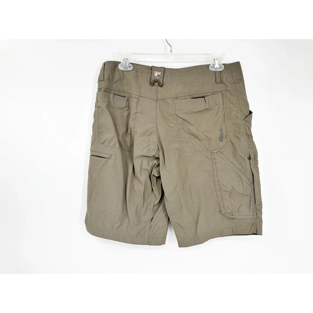 Kuhl Renegade Cargo‎ Shorts 32 Khaki Tan Hiking Outdoor 5121